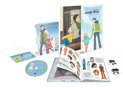 Usagi Drop Vol. 2 (Mediabook inkl. Maxi Poster &amp; 2 Sticker) (Blu-ray), Blu-ray Disc