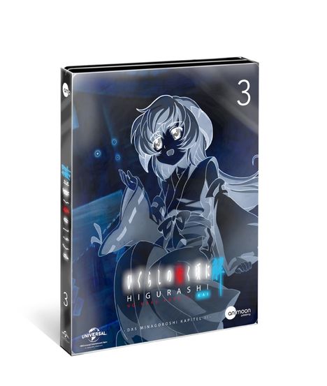 Higurashi Kai Vol. 3 (Blu-ray im Steelbook), Blu-ray Disc