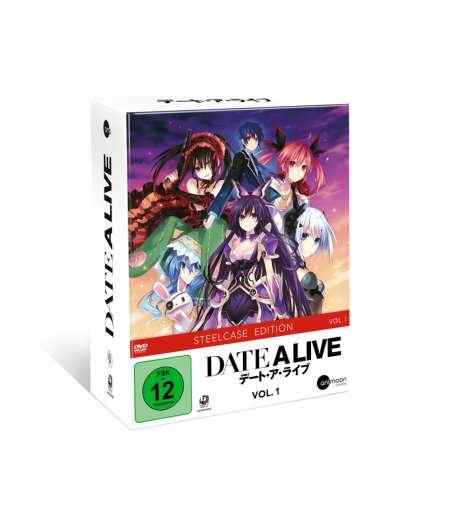 Date a Live Vol. 1 (Steelcase Edition), DVD