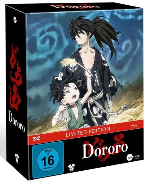 Dororo Vol. 1 (Limited Edition im Mediabook mit Sammelschuber), DVD