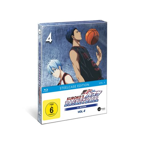 Kuroko's Basketball Staffel 1 Vol. 4 (Blu-ray), Blu-ray Disc