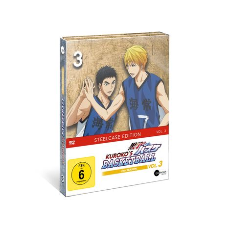 Kuroko's Basketball Staffel 3 Vol. 3 (Steelbook), DVD