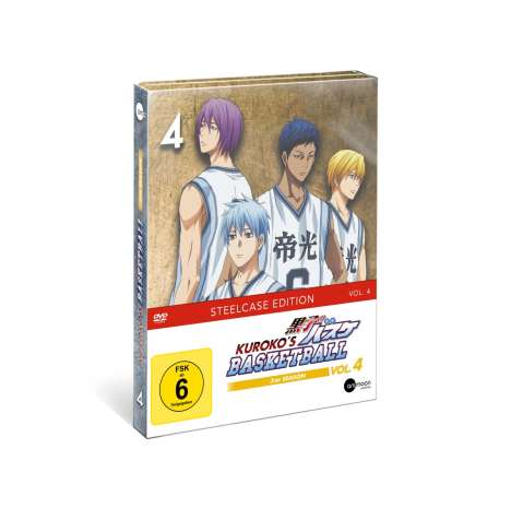 Kuroko's Basketball Staffel 3 Vol. 4 (Steelbook), DVD