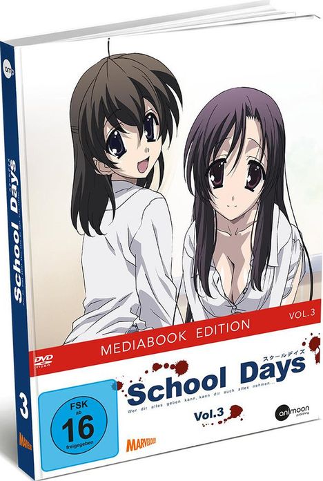 School Days Vol. 3 (Mediabook), DVD