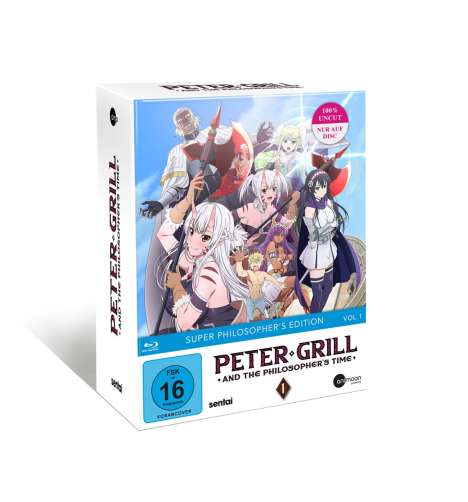 Peter Grill And The Philosopher's Time Vol. 1 (mit Sammelschuber) (Blu-ray im Mediabook), Blu-ray Disc