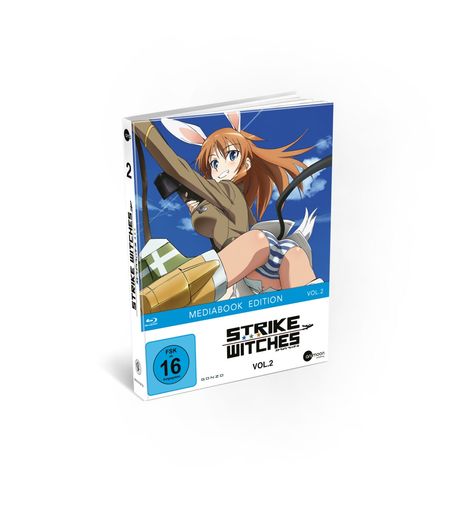 Strike Witches Vol. 2 (Limited Mediabook Edition) (Blu-ray), Blu-ray Disc