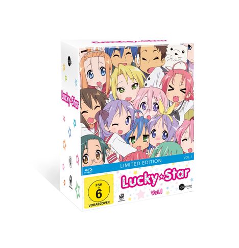Lucky Star Vol. 1 (mit Sammelschuber) (Blu-ray im Mediabook), Blu-ray Disc