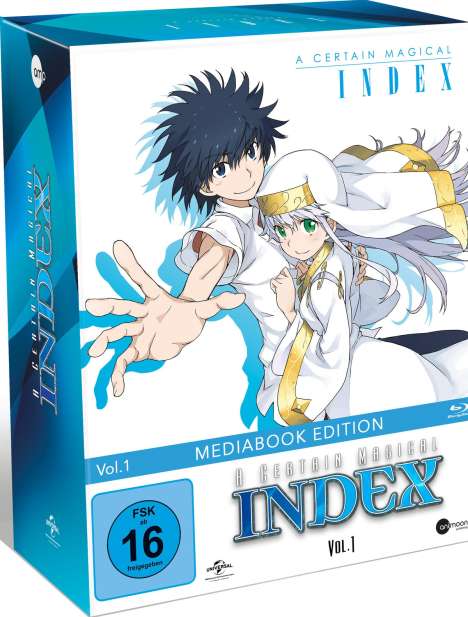 A Certain Magical Index Vol.1 (mit Sammelschuber) (Blu-ray), Blu-ray Disc
