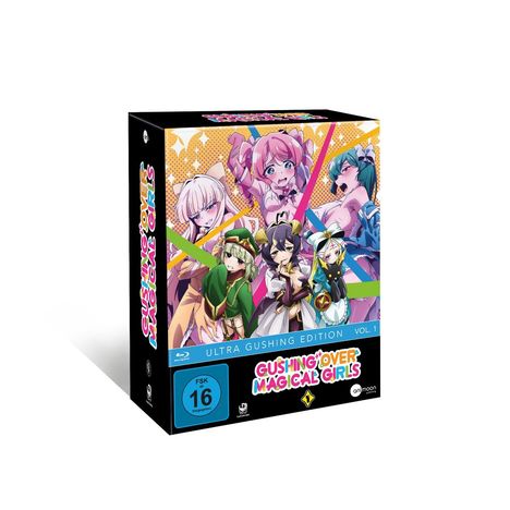 Gushing Over Magical Girls Vol. 1 (mit Sammelschuber) (Blu-ray im Mediabook), Blu-ray Disc