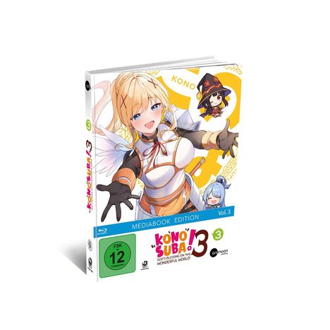 KonoSuba Staffel 3 Vol. 3 (Blu-ray im Mediabook), Blu-ray Disc