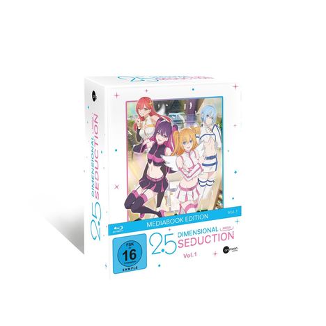 2.5 Dimensional Seduction Vol. 1 (mit Sammelschuber) (Blu-ray im Mediabook), Blu-ray Disc