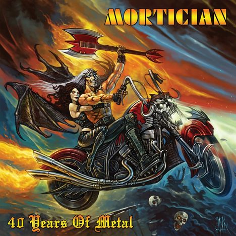 Mortician: 40 Years Of Metal, CD