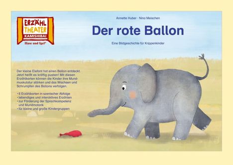 Annette Huber: Der rote Ballon / Kamishibai Bildkarten, Diverse