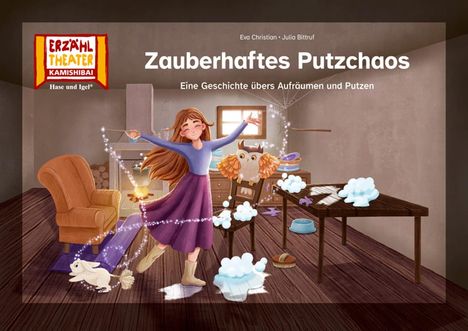 Christian Eva: Zauberhaftes Putzchaos / Kamishibai Bildkarten, Buch