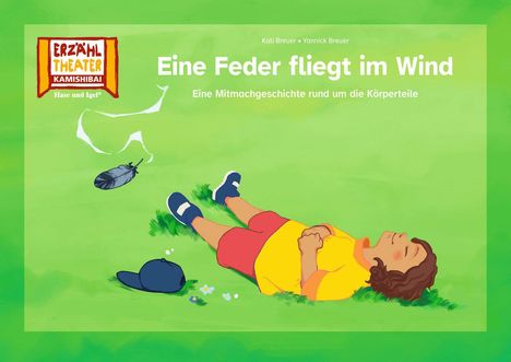 Kati Breuer: Eine Feder fliegt im Wind / Kamishibai Bildkarten, Buch