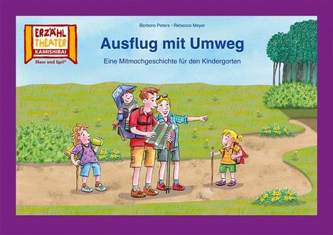 Barbara Peters: Ausflug mit Umweg / Kamishibai Bildkarten, Buch