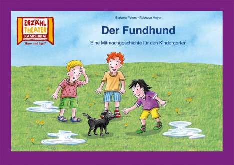 Barbara Peters: Der Fundhund / Kamishibai Bildkarten, Buch