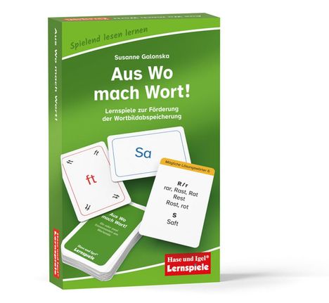 Susanne Galonska: Aus Wo mach Wort!, Spiele