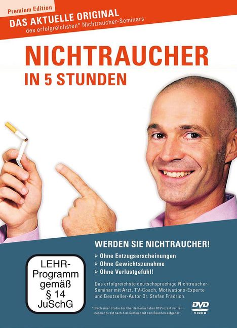 Nichtraucher in 5 Stunden (Mediabook), 2 DVDs