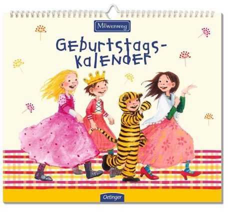 Kirsten Boie: Boie, K: Möwenweg Geburtstagskalender, Kalender