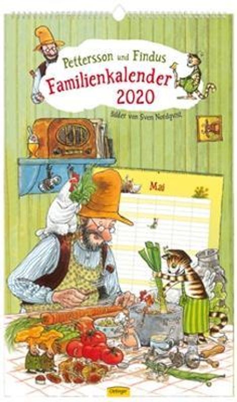 Pettersson und Findus Familienkalender 2020, Diverse