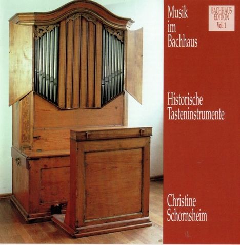Musik im Bachhaus Vol.1 - Historische Tasteninstrumente, CD