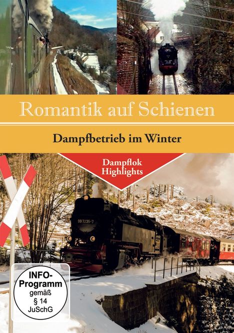 Romantik auf Schienen: Dampfbetrieb im Winter, DVD