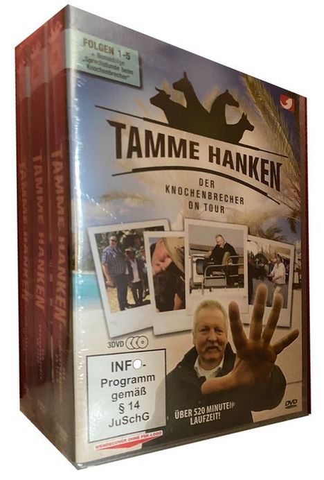 Tamme Hanken: Der Knochenbrecher on Tour (Gesamtedition), 9 DVDs