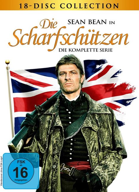 Die Scharfschützen (Komplette Serie), 18 DVDs