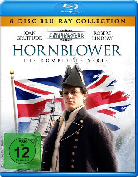 Hornblower (Komplette Serie) (Blu-ray), 8 Blu-ray Discs