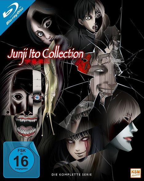 Junji Ito Collection (Gesamtedition) (Blu-ray), 3 Blu-ray Discs