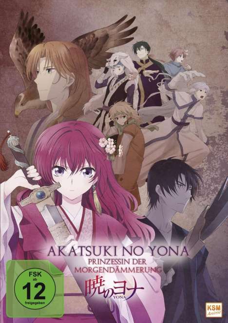 Akatsuki no Yona - Prinzessin der Morgendämmerung (Gesamtedition), 5 DVDs