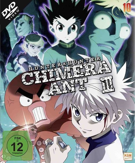 Hunter x Hunter Vol. 10 (Limitierte Edition), 2 DVDs