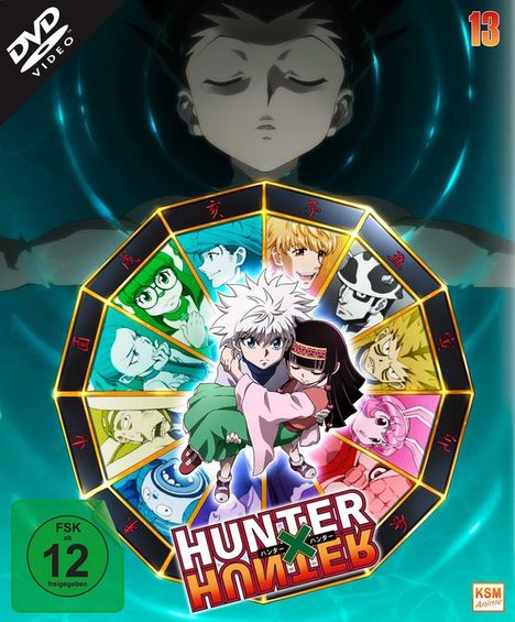 Hunter x Hunter Vol. 13 (Limitierte Edition), 2 DVDs