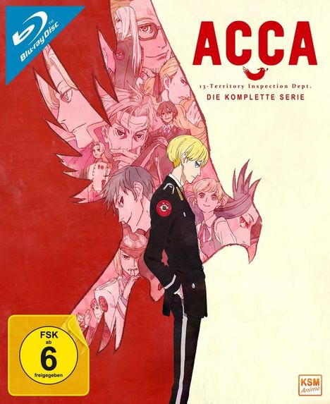 ACCA (Gesamtedition) (Blu-ray), 3 Blu-ray Discs