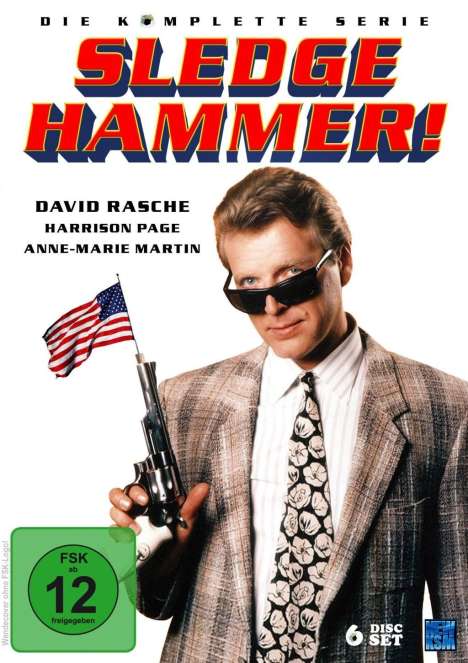 Sledge Hammer (Komplette Serie), 6 DVDs