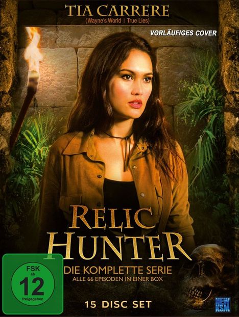 Relic Hunter (Komplette Serie), 15 DVDs