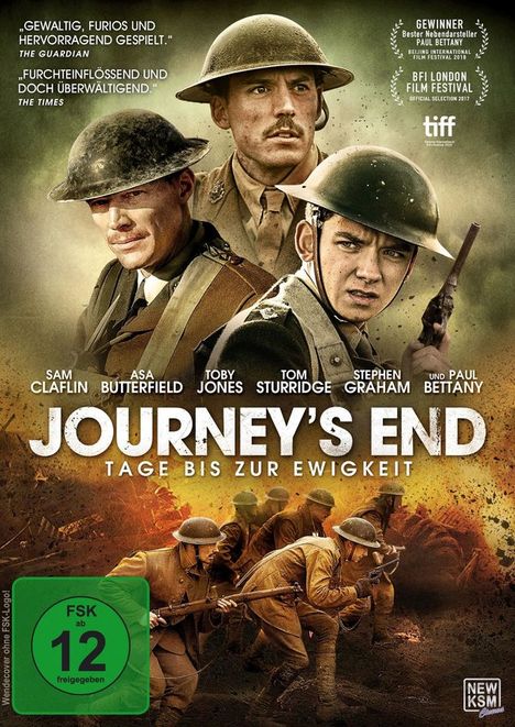 Journey's End, DVD