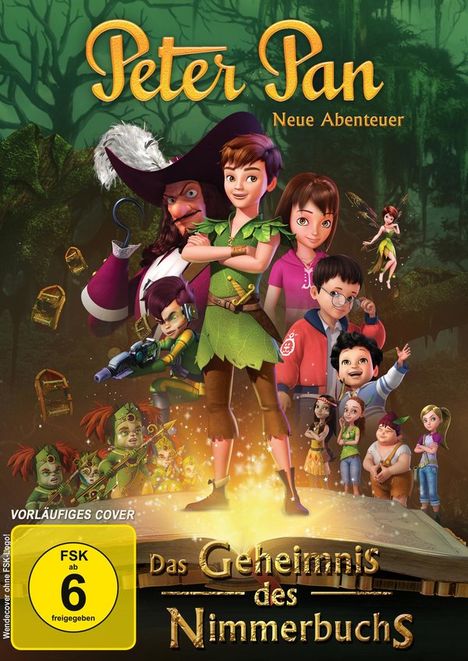 Peter Pan - Neue Abenteuer: Das Geheimnis des Nimmerbuchs, DVD