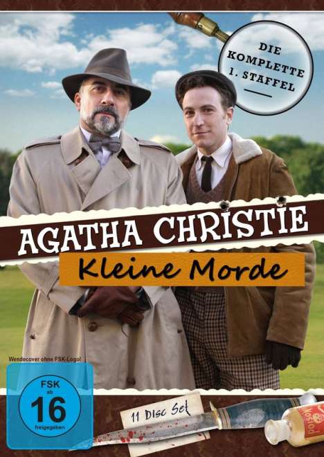 Agatha Christie - Kleine Morde (Komplette Serie), 11 DVDs