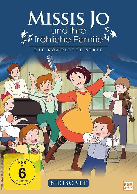 Missis Jo und ihre fröhliche Familie (Komplette Serie), 8 DVDs