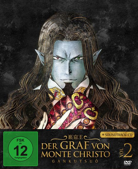 Der Graf von Monte Christo - Gankutsuô Vol. 2, 1 DVD und 1 CD