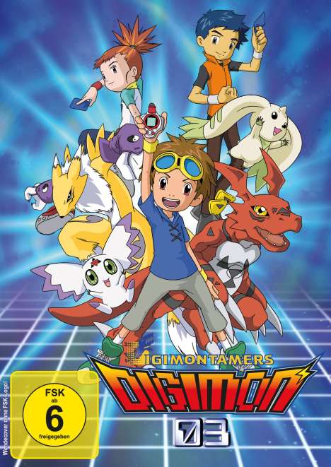 Digimon Tamers (Komplette Serie), 9 DVDs