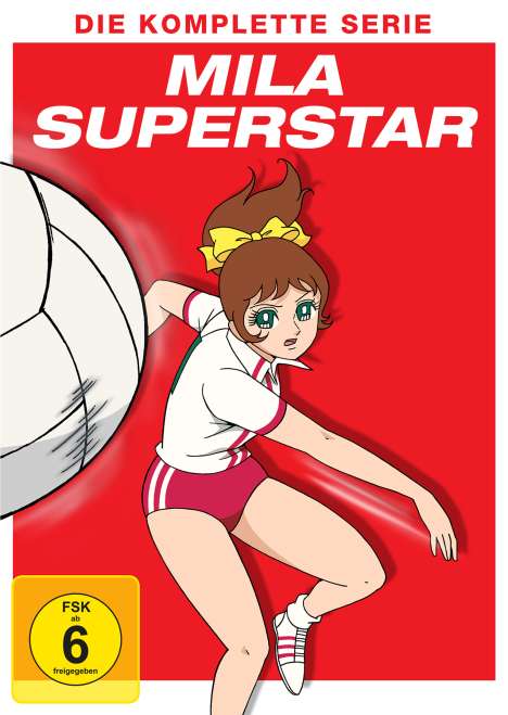 Mila Superstar (Komplette Serie), 12 DVDs