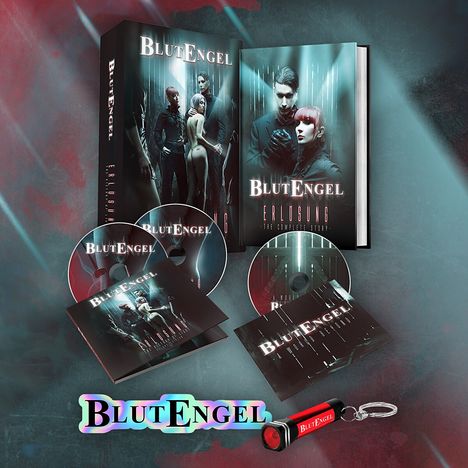 Blutengel: Erlösung: The Victory Of Light (Limited Box Set), 3 CDs, 1 Buch und 1 Merchandise