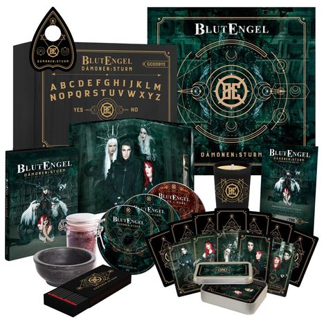 Blutengel: Dämonen:Sturm (Limited Oujia Edition - HolzBox), 3 CDs