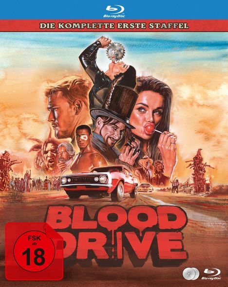 Blood Drive (Komplette Serie) (Blu-ray), 2 Blu-ray Discs