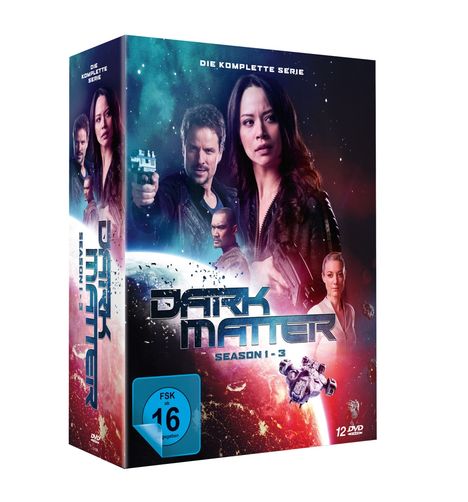 Dark Matter (Komplette Serie), 12 DVDs