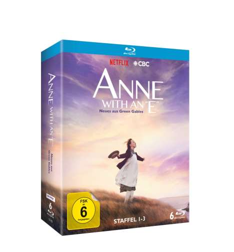 Anne with an E (Komplette Serie) (Blu-ray), 6 Blu-ray Discs