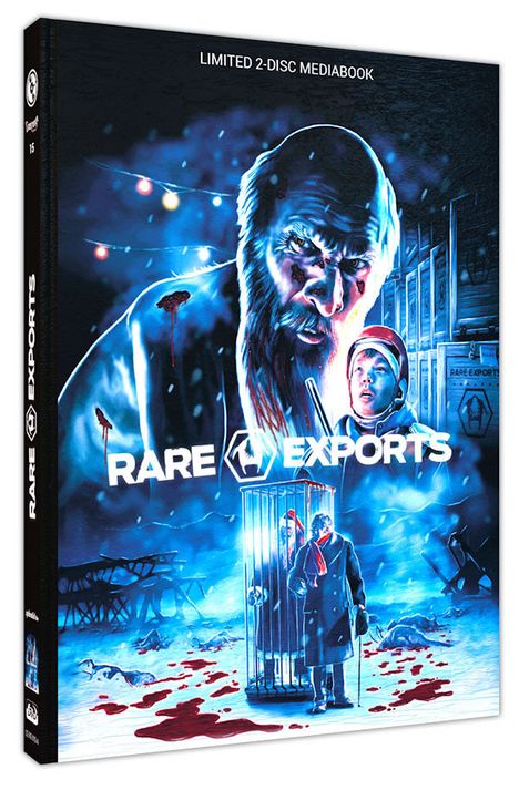 Rare Exports - A Christmas Tale (Blu-ray &amp; DVD im Mediabook), 1 Blu-ray Disc und 1 DVD